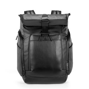Commuter bag Computer Backpack Outdoor travel backpack with glossy polyester film coating