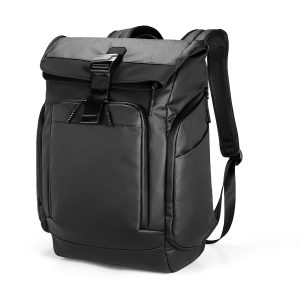 Large capacity commuter computer backpack travel bag diamond fabric